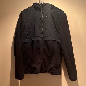 Old navy black full zip jacket medium